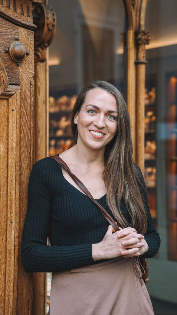 Schönes Portrait von Graz an der ältesten Apotheke